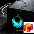 Attractive Ethnic Design Moon Shape Luminous Jewelry Necklace Gifts